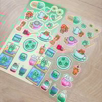 Image 2 of Matcha Bar Sticker Sheet
