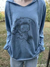 Image 1 of kitty reaper hoodie