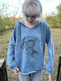 Image 2 of kitty reaper hoodie