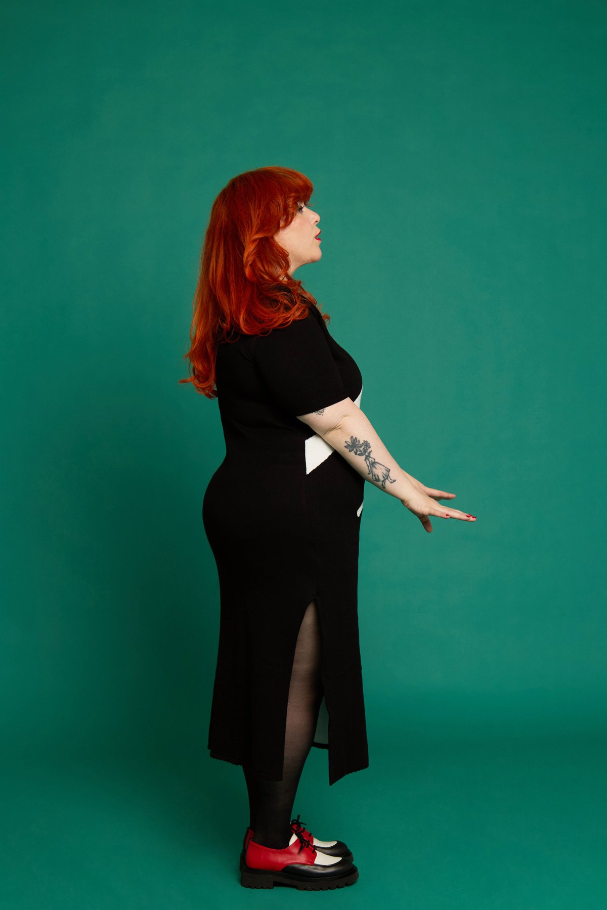 Image of Vestido punto manos