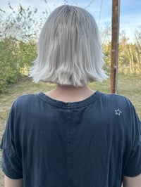 Image 3 of sad cat + sigils shirt