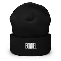 Bonnet - "BORDEL" - Brodé, noir