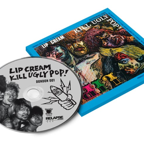 Image of Lip Cream - "Kill Ugly Pop" CD or CASSETTE