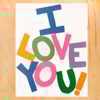 I LOVE YOU CROOKED RISO