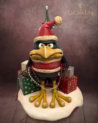 Image 2 of Calvin the Christmas Crow