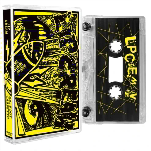 Image of Lip Cream - "Big Foot Cassette" CD or CASSETTE