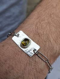 Image 2 of Mens Bracelet - Paua Shell 