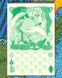 Image 4 of 2026 Zodiac Calendar by Anna Degnbol