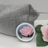 Image 2 of Custom Compact Mirror, 58mm personalised mirror 