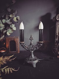 Image 1 of Iron candelabra lamp