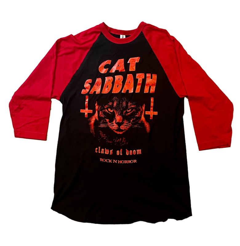Image of Cat Sabbath 3/4 Sleeve 