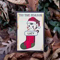 Image of "Custom Stocking Kewpie" Print