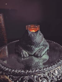 Image 2 of Frog candle holder 