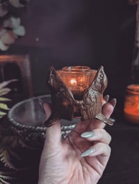 Image 1 of Swallow bird candle cup 