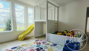 Image of Custom Playroom Start to Finish