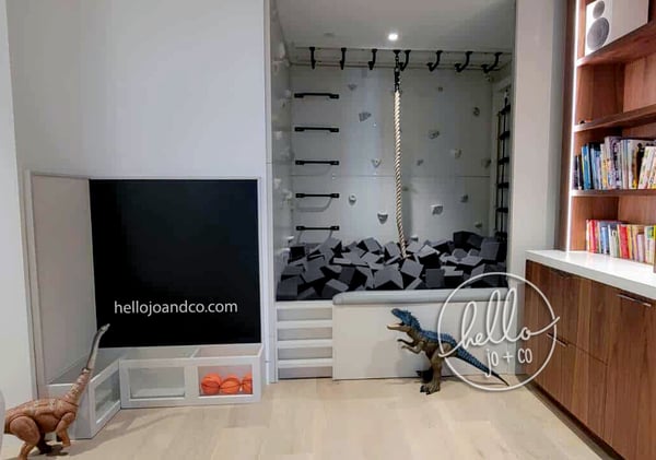 Image of Custom Playroom Start to Finish