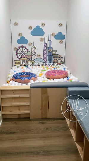 Image of Custom Playroom Start to Finish