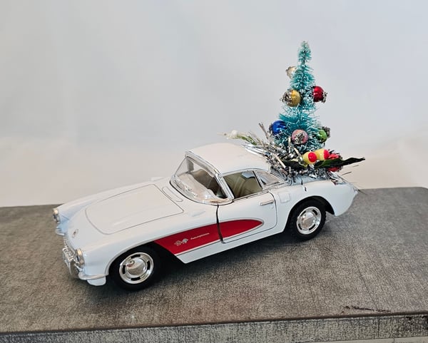 Image of 1957 Chevy Corvette Holiday Cheer