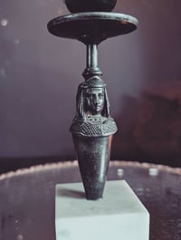 Image 2 of Victorian lady candle stick 