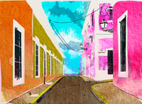 Original Watercolor Of Old San Juan 