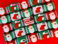 Image 2 of Santa, Stocking & A Merry Christmas chocolate nuggets