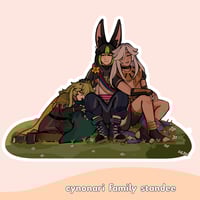 Image 1 of CYNONARI FAMILY STANDEE
