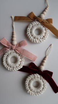 Mini Wreath Macrame - Set of 3