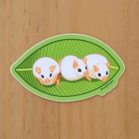 Image 1 of Honduran White Bats Sticker