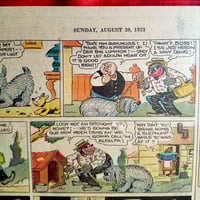 Image 6 of Katzenjammer Kids Comic Section - Wrigley's "Comic Club" King Features Syndicate - (August 20, 1933)
