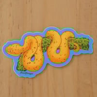 Eyelash Pit Viper Sticker