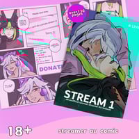 CYNONARI STREAMER AU COMIC "STREAM 1"