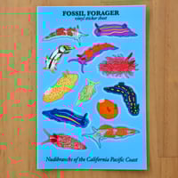 Image 2 of Nudibranchs of the California Coast Sticker Sheet
