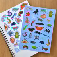 Image 1 of Invertober 2022 Sticker Sheet