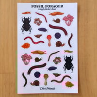 Image 2 of Dirt Friends Clear Vinyl Sticker Sheet