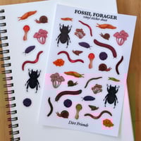 Image 1 of Dirt Friends Clear Vinyl Sticker Sheet