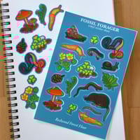 Image 1 of Redwood Forest Floor Sticker Sheet