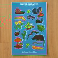 Image 2 of Redwood Forest Floor Sticker Sheet