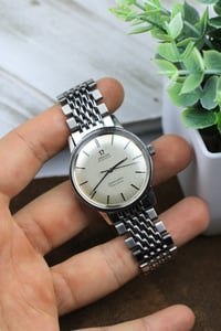 Image 4 of 1968 Omega Seamaster Genève  165.002 - Rare Double Signed - All Original - Automatic Cal. 552