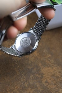 Image 7 of 1968 Omega Seamaster Genève  165.002 - Rare Double Signed - All Original - Automatic Cal. 552