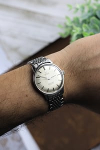 Image 3 of 1968 Omega Seamaster Genève  165.002 - Rare Double Signed - All Original - Automatic Cal. 552