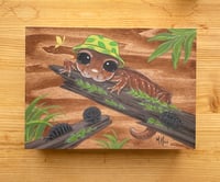 Image 3 of "Wild Foodies- Salamander" Original Painting