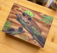 Image 4 of "Wild Foodies- Salamander" Original Painting