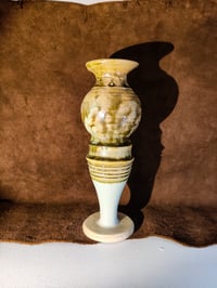 Image 1 of Decorative Jagged Vase - Copper Matte