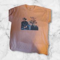 Rip train station M coral tshirt