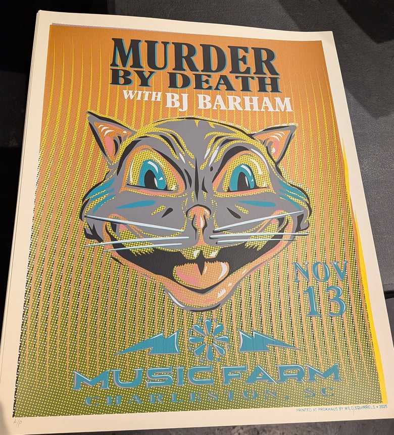 Image of Charleston leftover farewell tour posters 