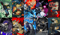 Image 1 of My Hero Academia Foil Postcards 