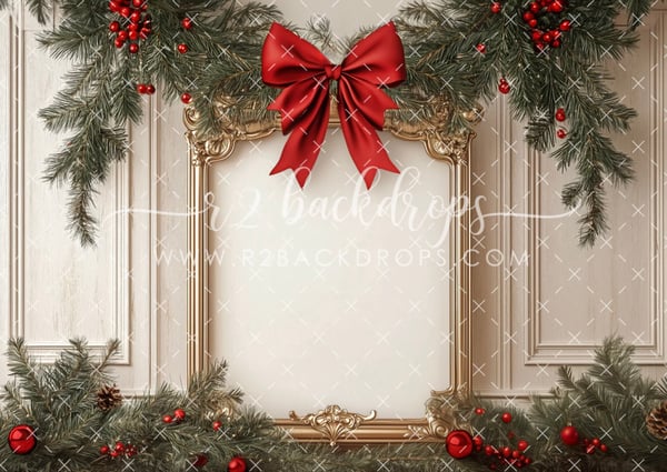 Image of Studio Holiday Mini Framed with A Bow 11/16