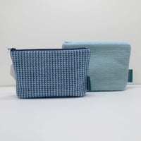 Blue Handwoven and Handmade Pouches