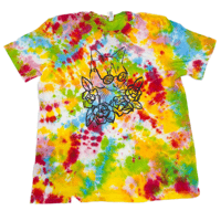 Image 1 of Trash Tie-Dye: Extra-Large Bright Multi-Colors