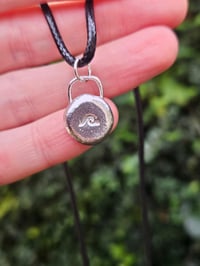 Image 6 of Mens Necklace - Wave Pebble 